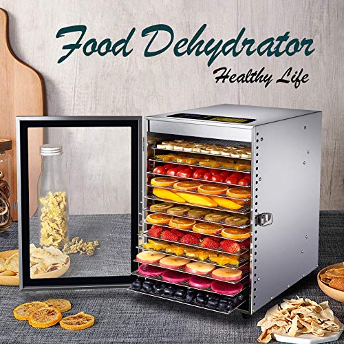 COSORI Food Dehydrator for Jerky ,5 Stackable BPA-Free Trays ,350W,Dryer  with 48H Timer and 165°F Temperature Control 