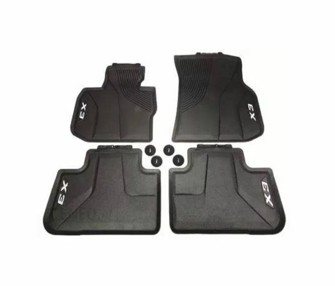 Genuine BMW All Weather Floor Mats, Rear - G01 X3, F97 X3M