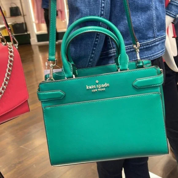 Kate Spade Staci Medium Satchel in Crystal Blue (WKRU6951) - USA