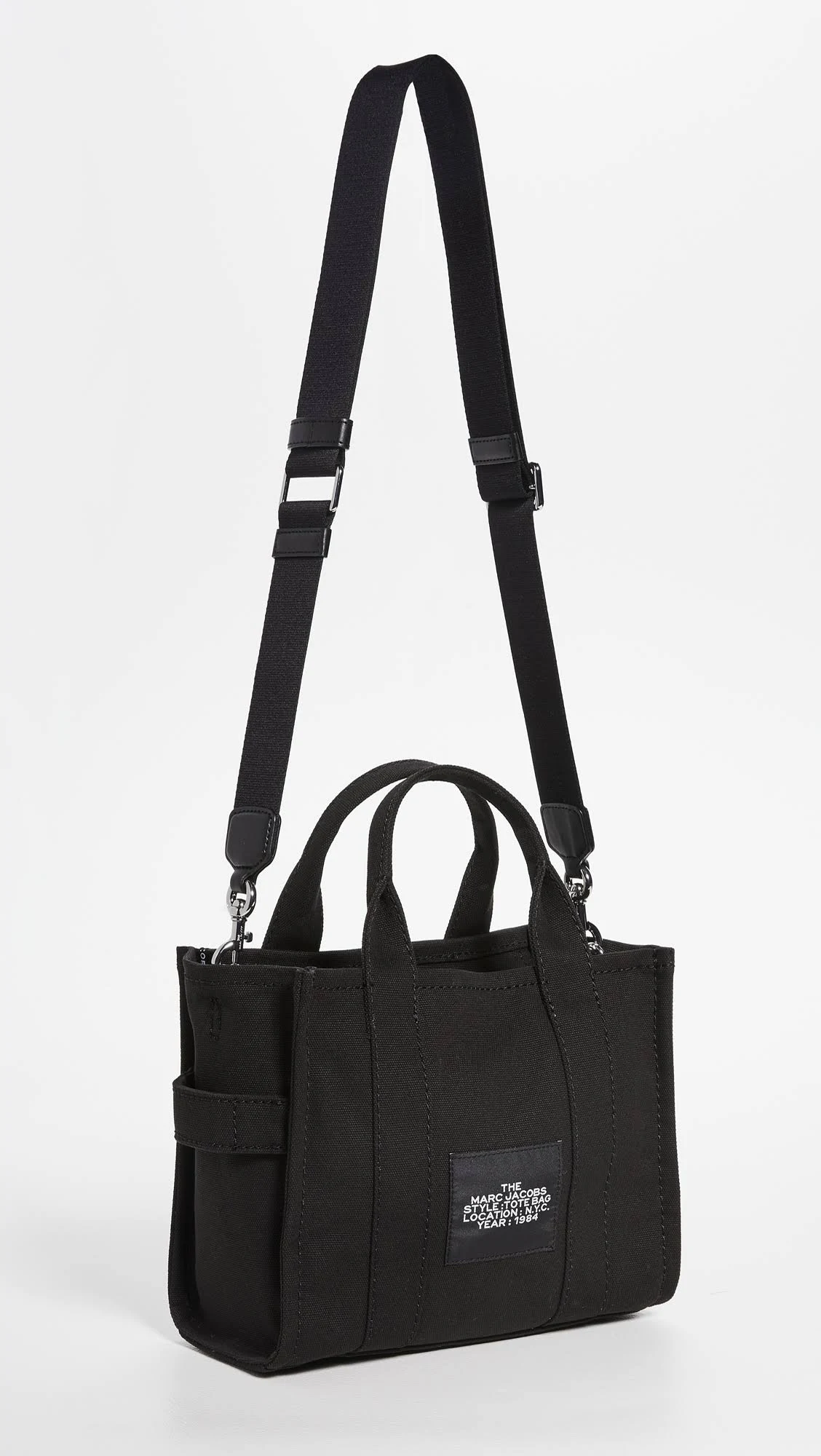 The Marc Jacobs Mini Traveler Tote Bag Black – Popular | Thefenwickshop ...