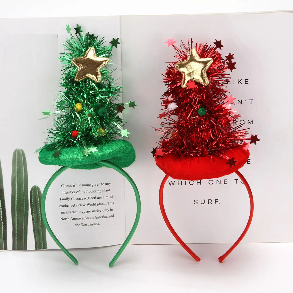 Festive LED Flashing Holiday Headband - Party Accessory - Image 29