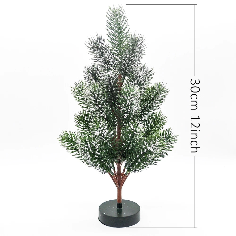 Shiny Mini Christmas Tree - Perfect Holiday Decor - Image 2