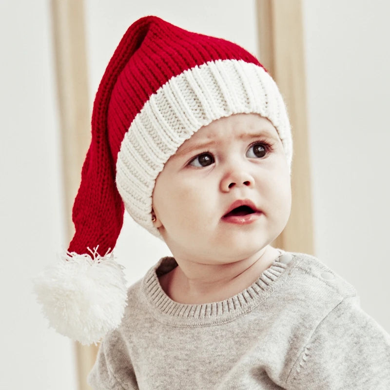 Cozy Pompom Christmas Beanie for Kids & Adults - Image 19