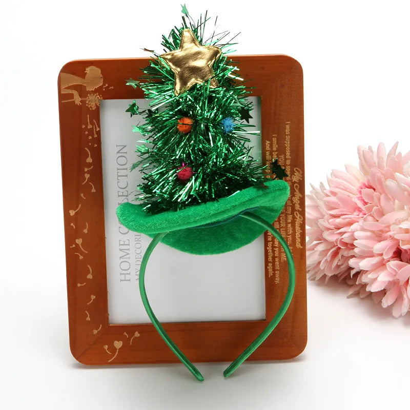 Festive LED Flashing Holiday Headband - Party Accessory - Image 31