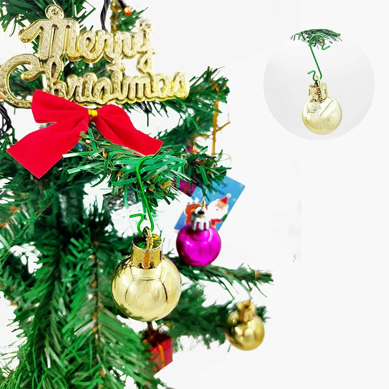 50 S-Shaped Christmas Ornament Hooks for Easy Hanging - Image 17