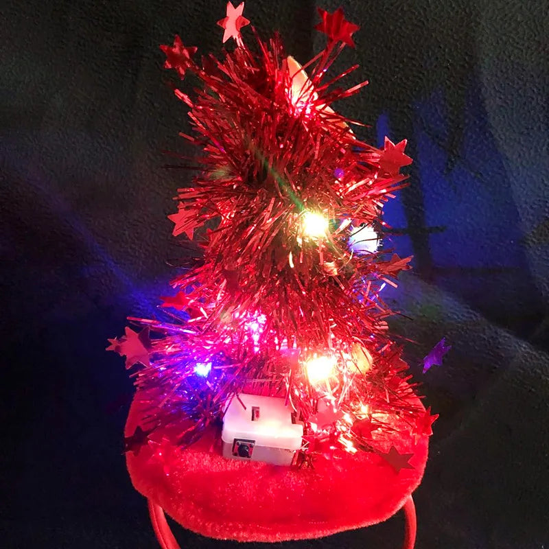 Festive LED Flashing Holiday Headband - Party Accessory - Image 37