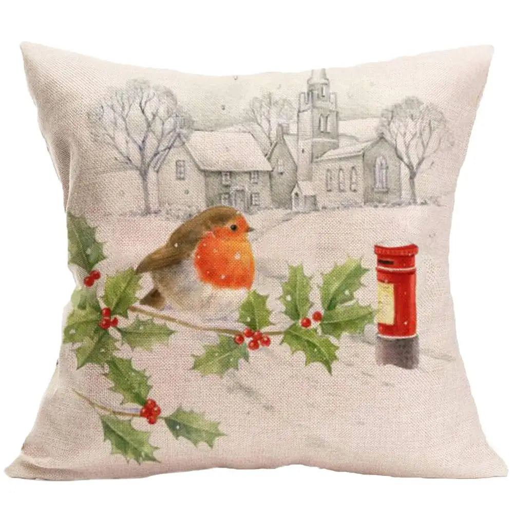 Custom Santa Claus Christmas Pillow Cover – Cozy Home Décor - Image 2
