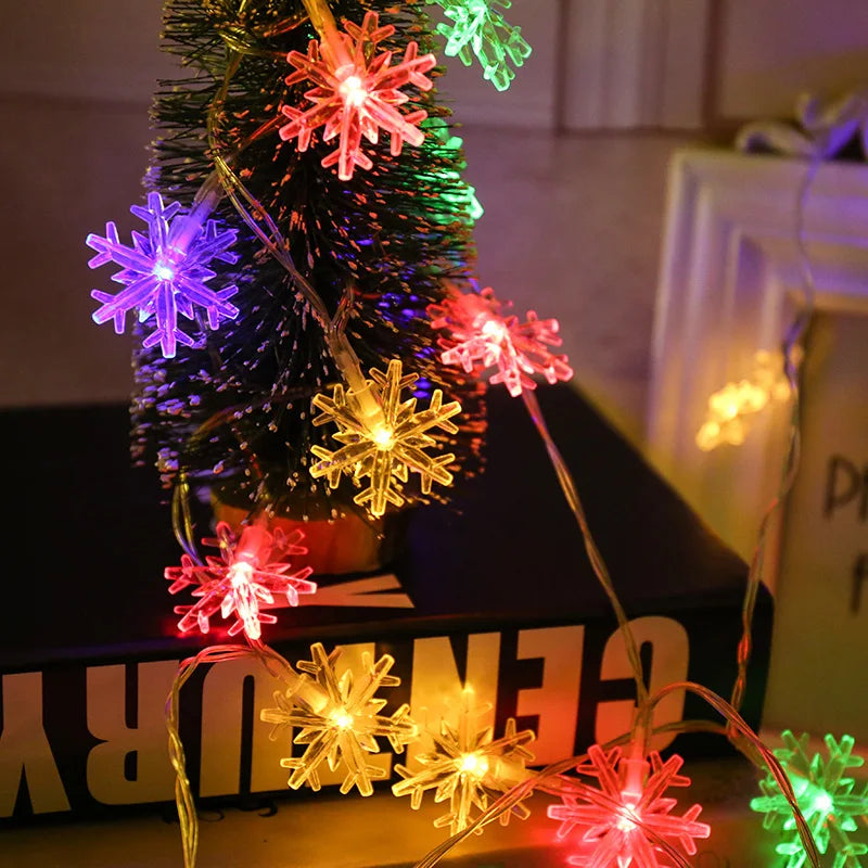 Snowflake LED Lights for Festive Christmas Decor - Image 30