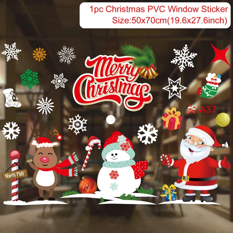 Merry Christmas & Happy New Year Wall Sticker - Image 21