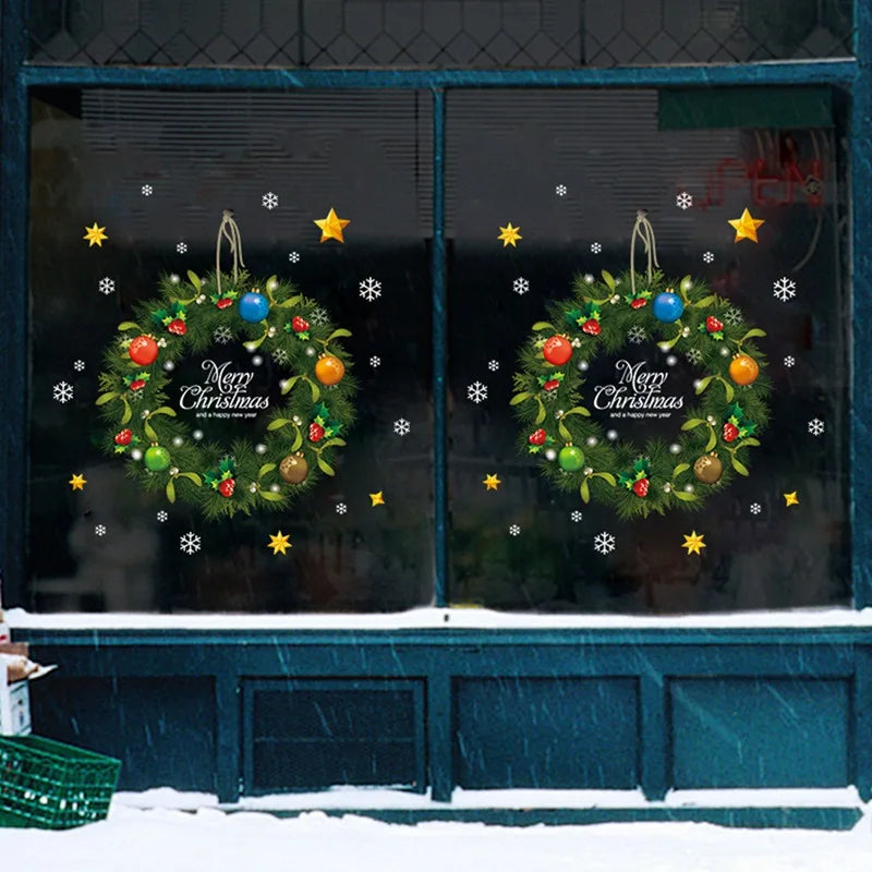 Merry Christmas Window Stickers & Wall Decor - Image 51