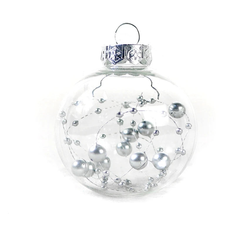 Rose Gold Christmas Tree Ball Ornaments – 6cm - Image 26