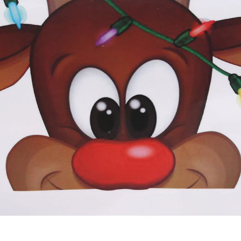 Festive Santa Claus Wall Stickers for Christmas - Image 16
