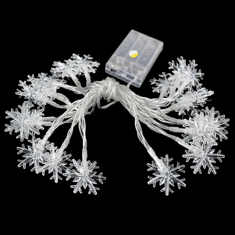 Snowflake LED Lights for Festive Christmas Decor - Image 39