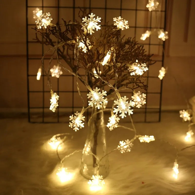 Snowflake LED Lights for Festive Christmas Decor - Image 25