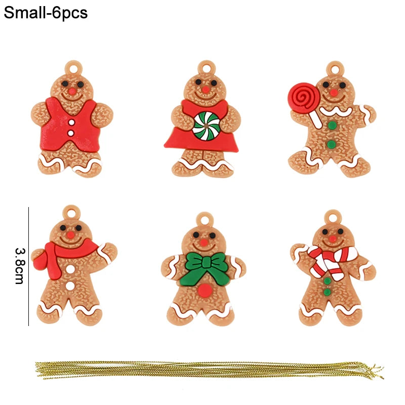 Charming Gingerbread Man Tree Ornaments - Festive Decor - Image 16