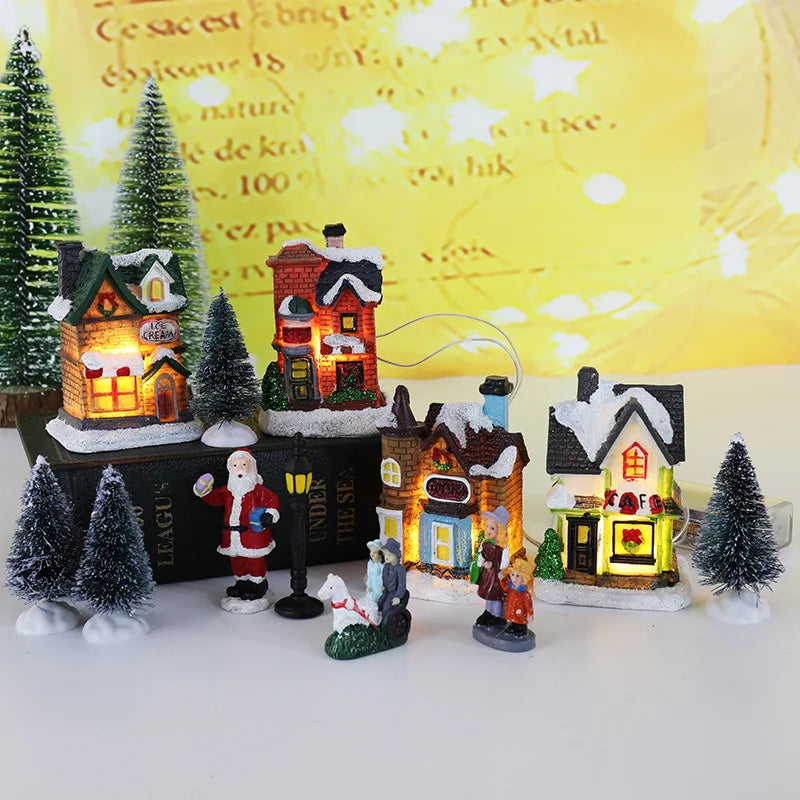 500 Mini Snowy Pine Christmas Tree Ornaments - Image 12