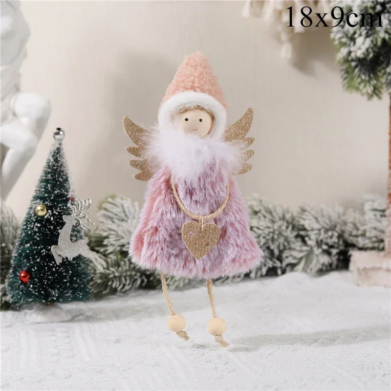 Charming Christmas Angel Doll Tree Ornament - Image 10