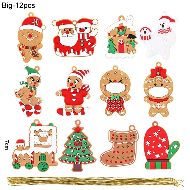 Charming Gingerbread Man Tree Ornaments - Festive Decor - Image 10