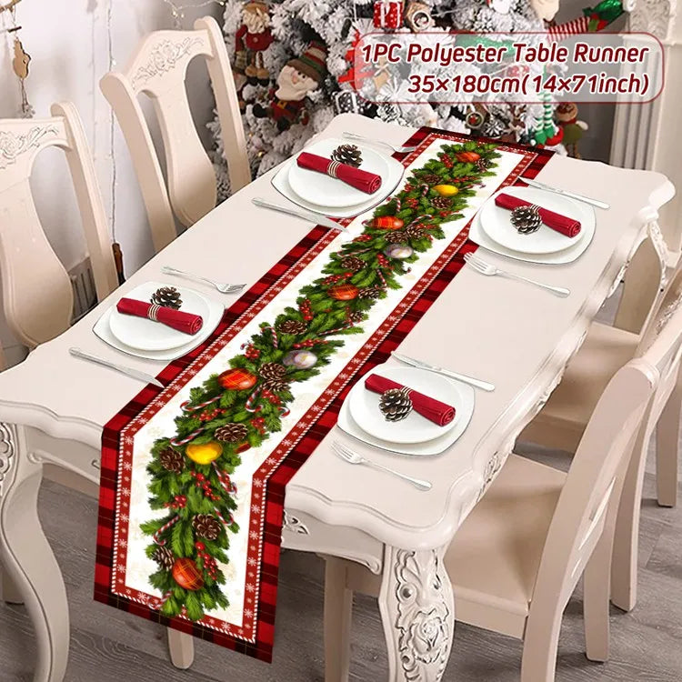 Festive Christmas Table Runner for Holiday Cheer - Image 16