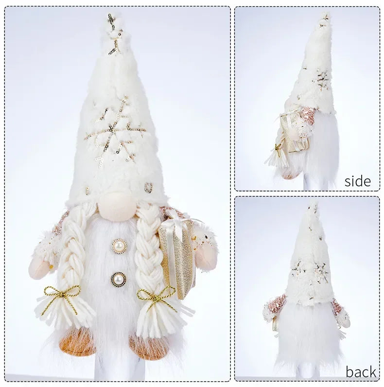 Light Up Gnome Christmas Decorations – Festive Table Ornaments - Image 46