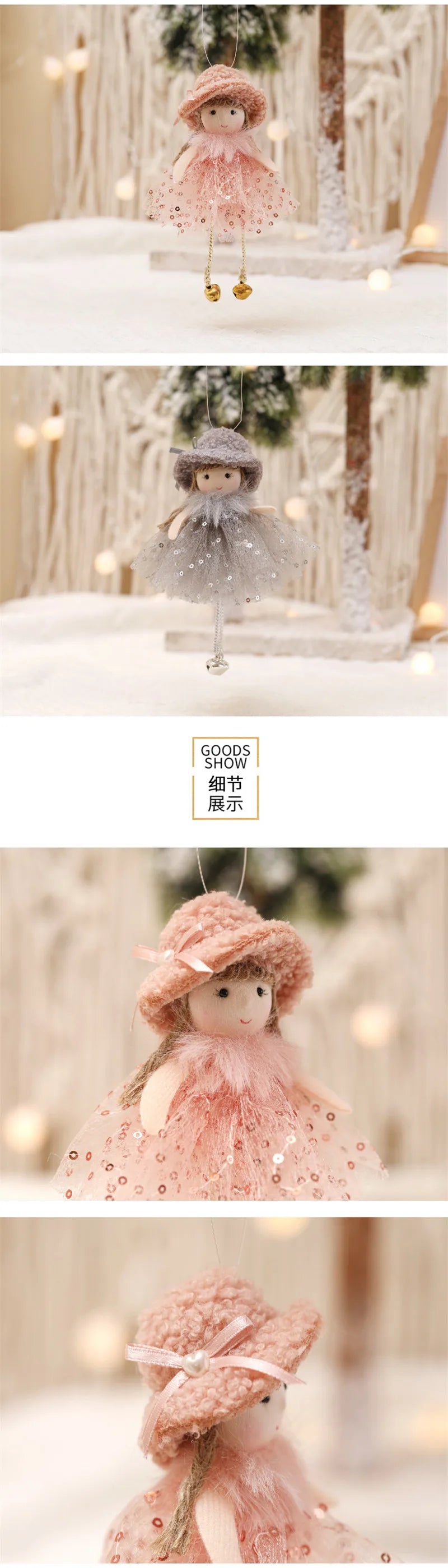 Charming Christmas Angel Doll for Festive Decor - Image 68