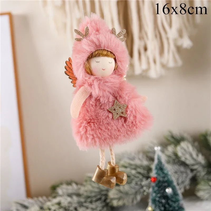 Charming Christmas Angel Doll Tree Ornament - Image 26