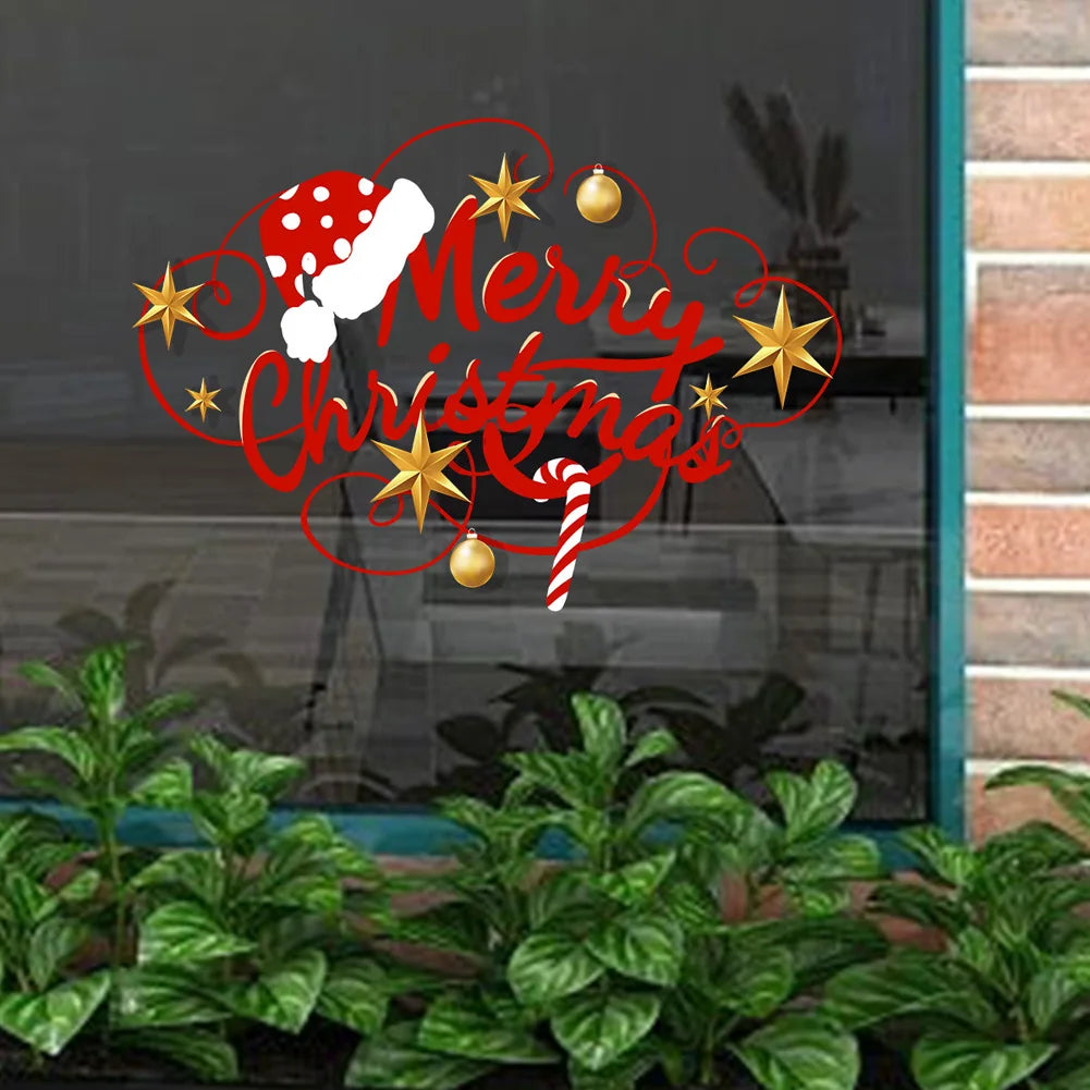 Festive Christmas Wall Stickers for Home Decor - Image 5