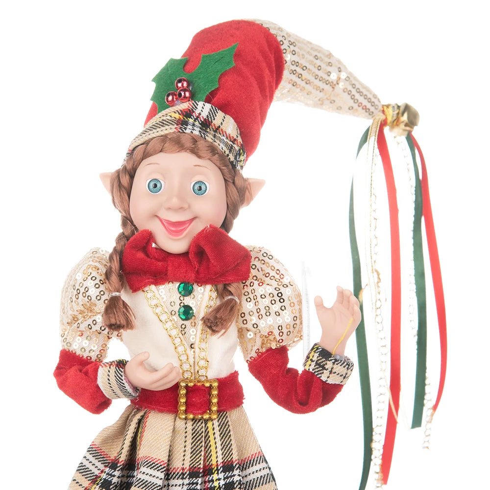 Festive Handmade Plush Elf Dolls - Perfect Gift! - Image 55