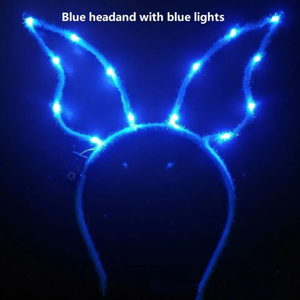 Festive LED Flashing Holiday Headband - Party Accessory - Image 14