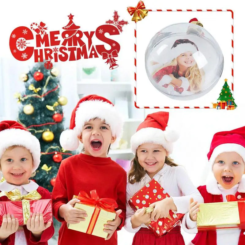 Christmas Snowman Photo Frame Ornaments for Kids - Image 7