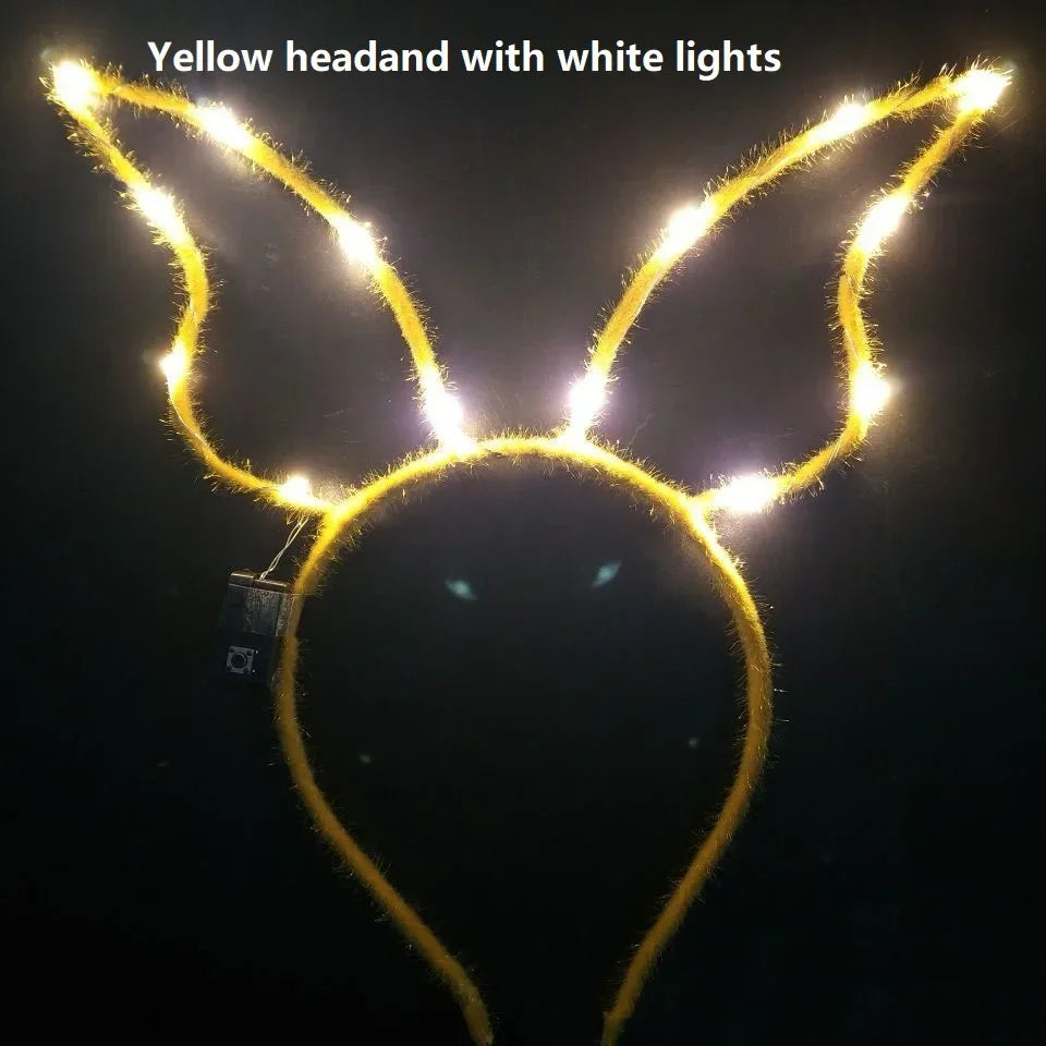 Festive LED Flashing Holiday Headband - Party Accessory - Image 15