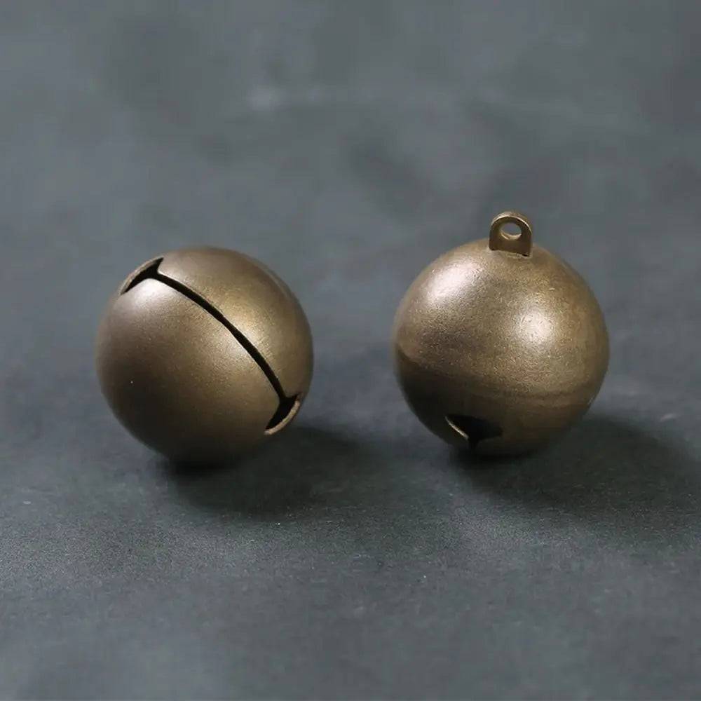 Festive Bronze Jingle Bells for DIY Christmas Decor - Image 3