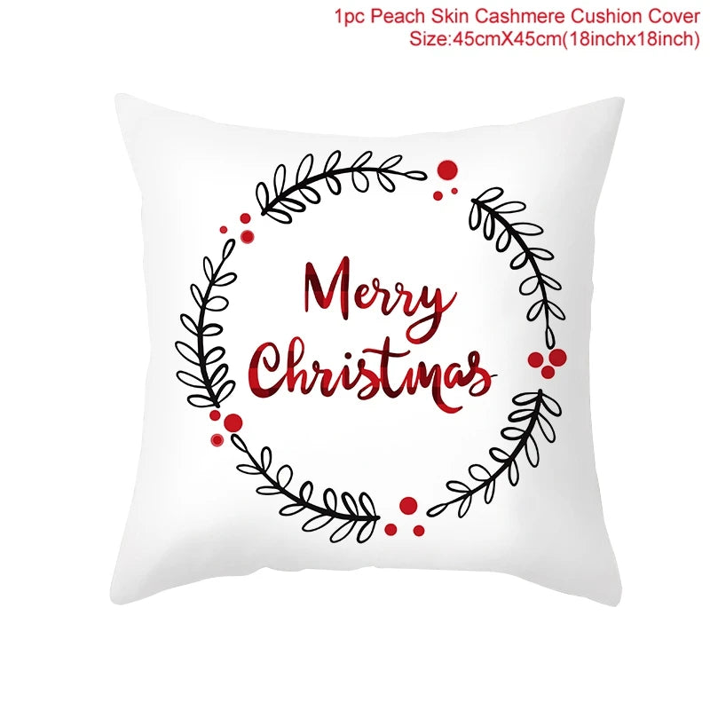 Festive 45cm Christmas Pillowcase Cushion Cover - Image 28