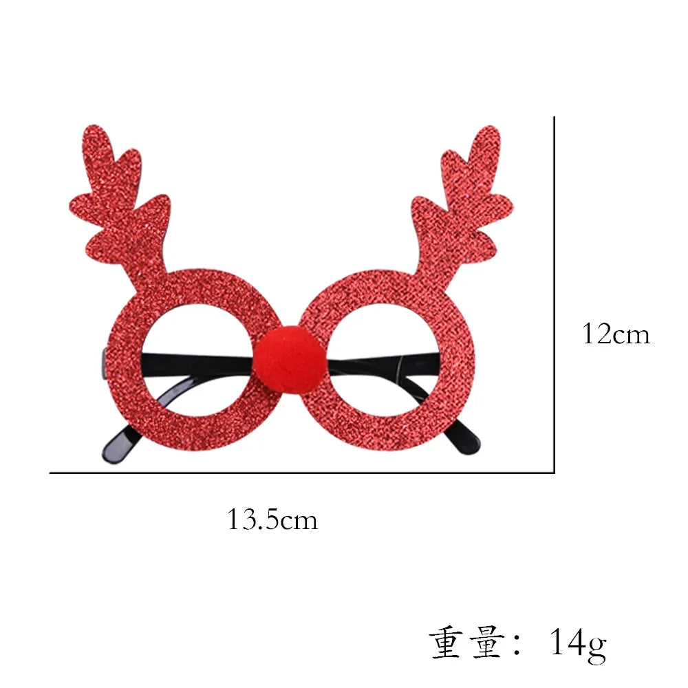 Festive Christmas Glasses for Kids' Party Fun - Image 44