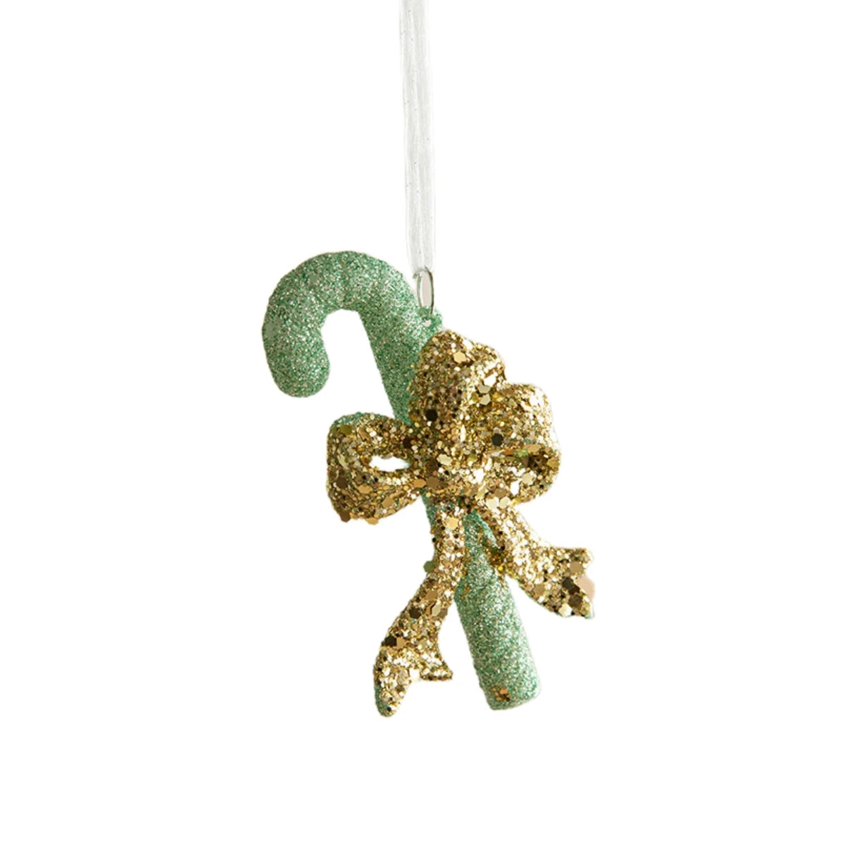 Charming Green Snowflake Bell Christmas Ornaments - Image 31