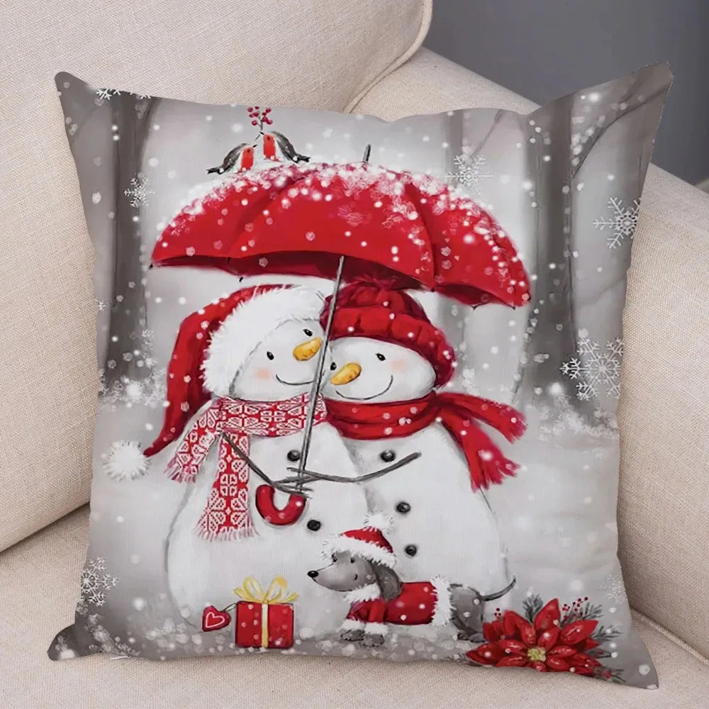 Festive Santa Claus Pillowcases for Cozy Holiday Decor - Image 18