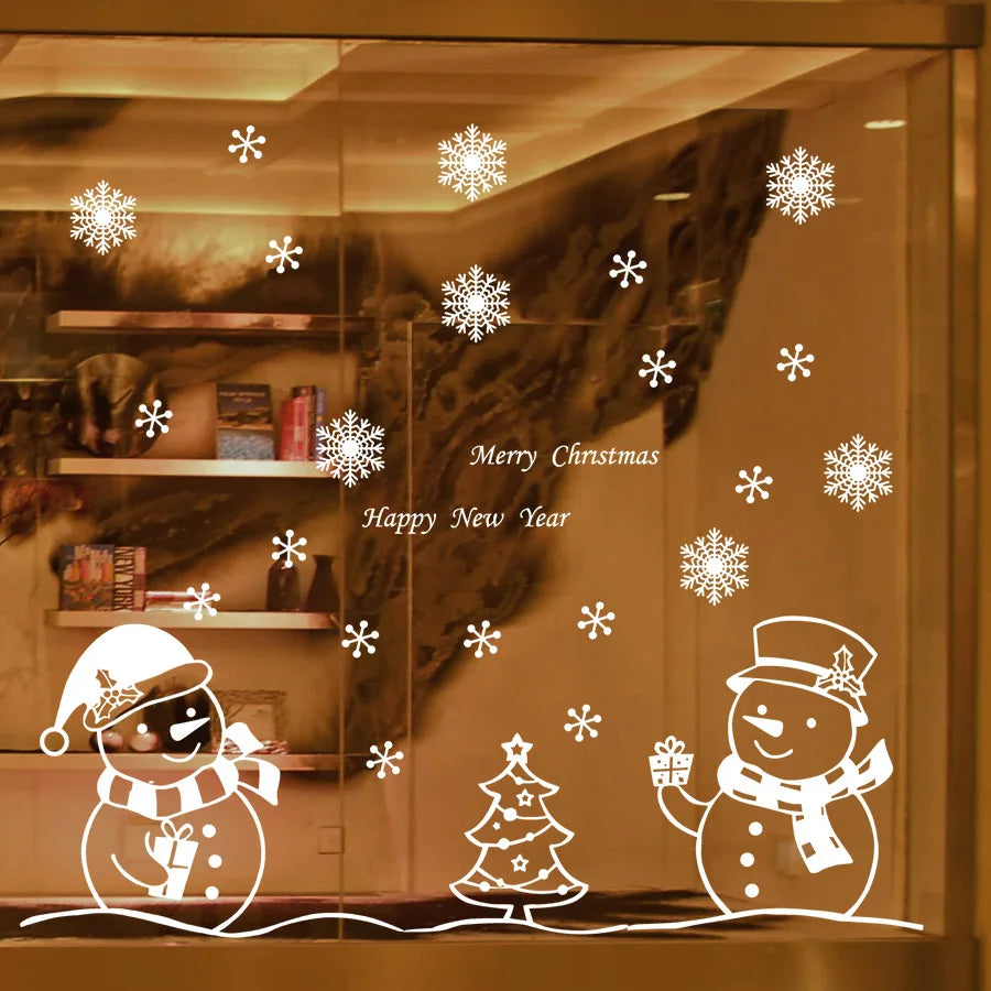 Festive Christmas Window Stickers - Santa & Friends - Image 26