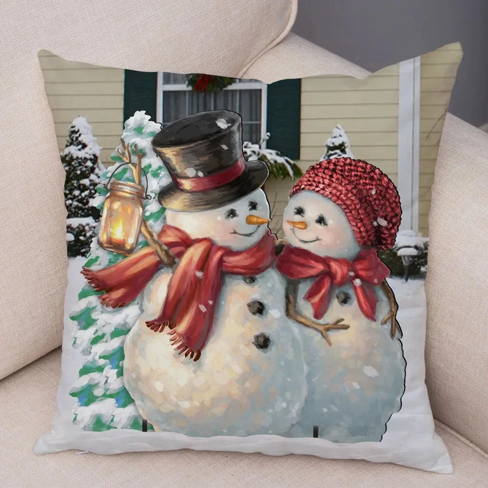 Festive Santa Claus Pillowcases for Cozy Holiday Decor - Image 15