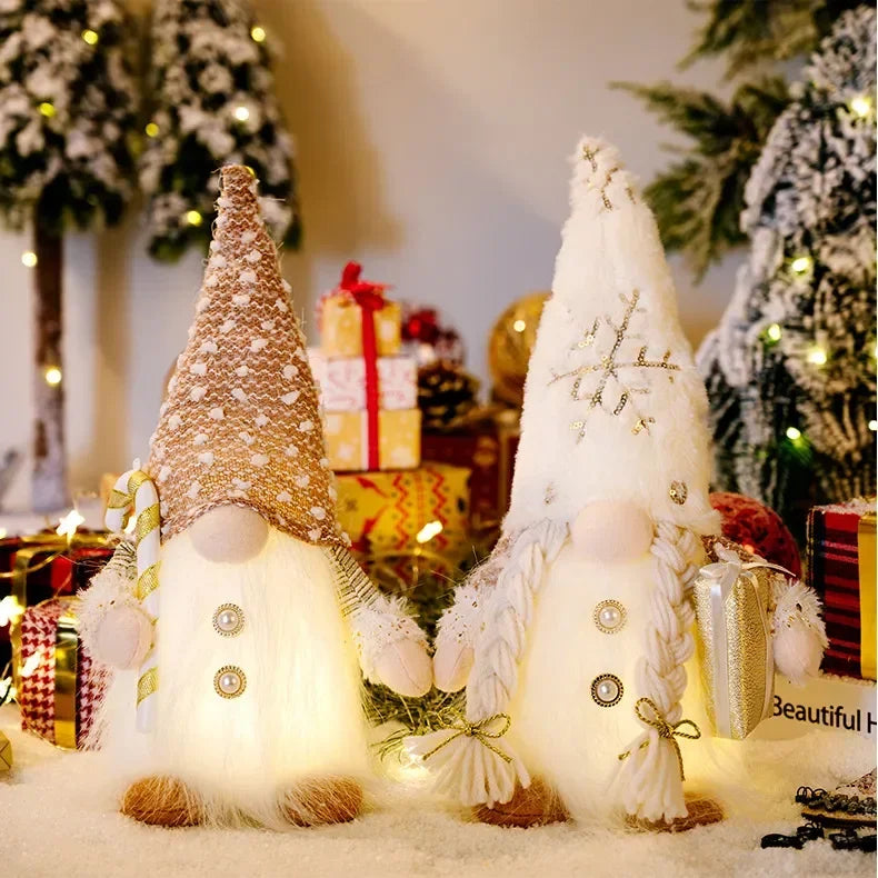 Light Up Gnome Christmas Decorations – Festive Table Ornaments - Image 43