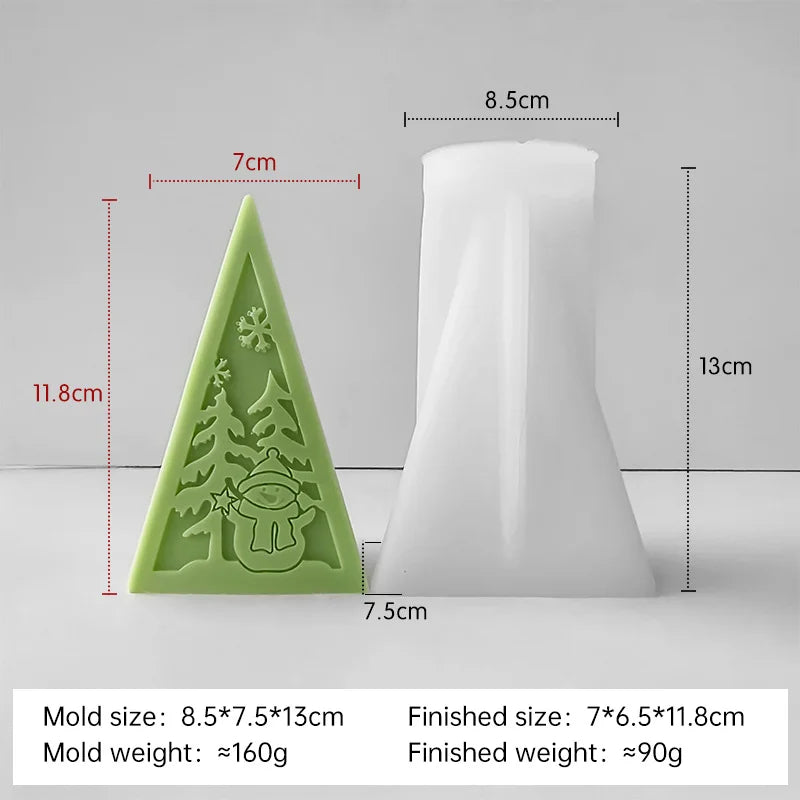 DIY Christmas Tree Crystal Ball Silicone Mold - Image 14