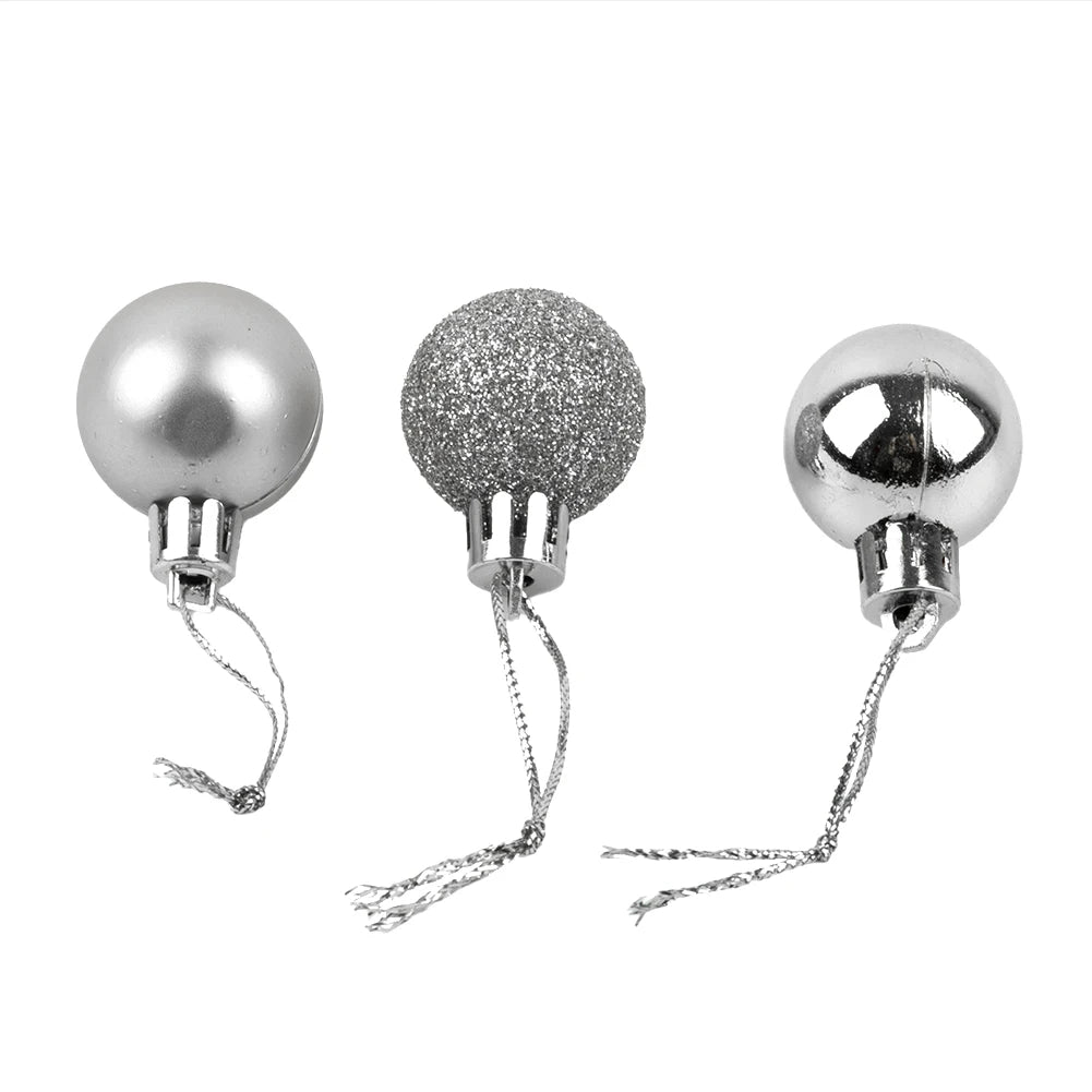 24pcs Shimmering Christmas Ball Ornaments for Tree - Image 31