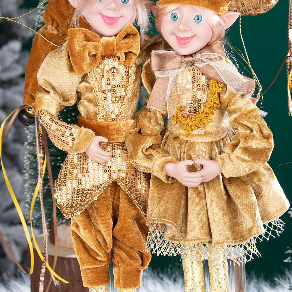 Festive Handmade Plush Elf Dolls - Perfect Gift! - Image 53