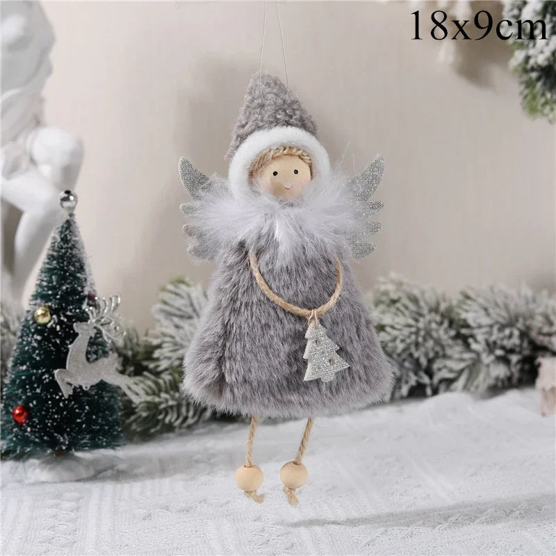 Charming Christmas Angel Doll Tree Ornament - Image 15