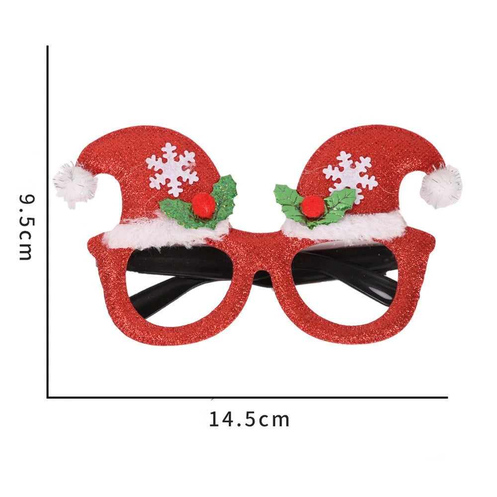 Festive Christmas Glasses for Kids' Party Fun - Image 8