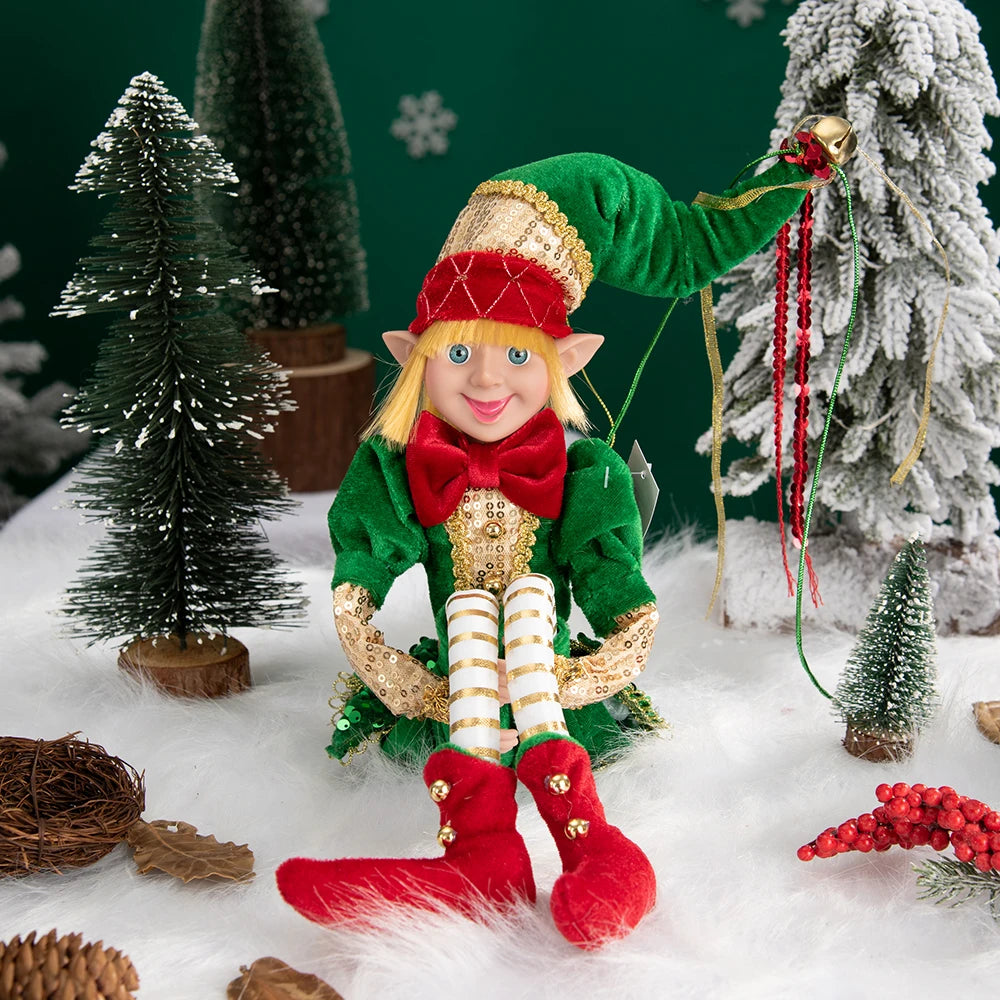 Festive Handmade Plush Elf Dolls - Perfect Gift! - Image 41