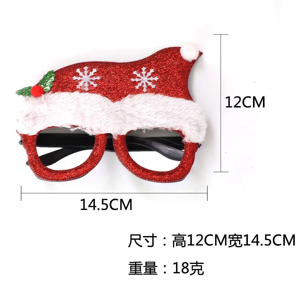 Festive Christmas Glasses for Kids' Party Fun - Image 31