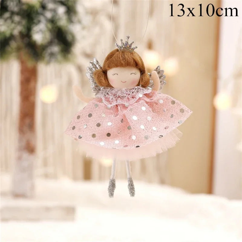 Charming Christmas Angel Doll Tree Ornament - Image 19