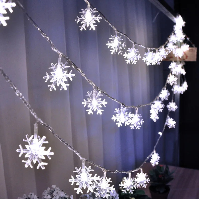 Snowflake LED Lights for Festive Christmas Decor - Image 7