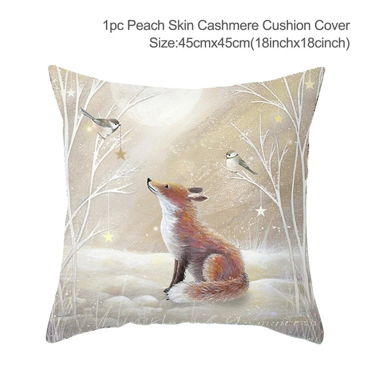 Festive 45cm Christmas Pillowcase Cushion Cover - Image 21