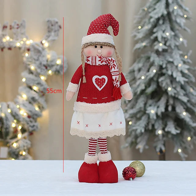 60cm Festive Santa Claus Christmas Window Decor - Image 29